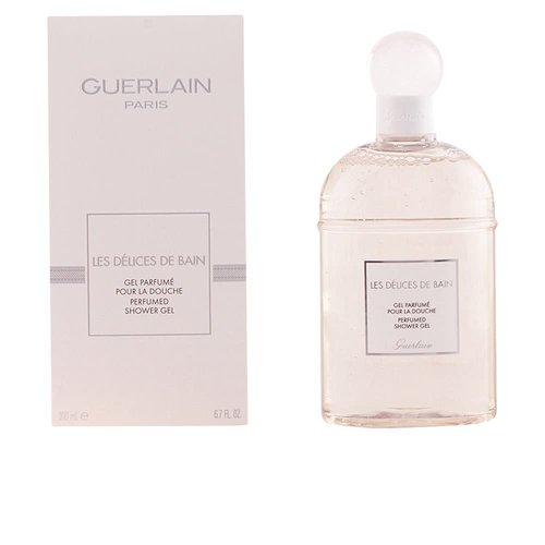 Guerlain Les Delices De Bain Perfumed Shower Gel for Women, 6.7 Ounce