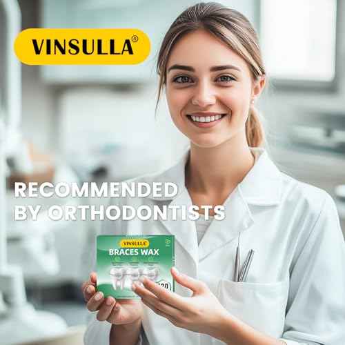 Orthodontic Wax for Braces Wax 120 Individual Hygienic Packaging Dental Wax Dots Mint