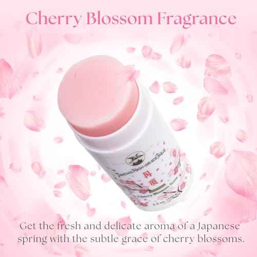 GATSBY Tancho Hair Styling Wax Stick Japanese Cherry Blossom Scent 3.5 ounce (100 grams) All Hair Types, Special Edition High-Grade Plant-based Pomade Tique Mandom Japan