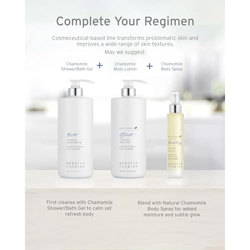 Kerstin Florian Chamomile Body Lotion | Nourishing Hydrating Moisturizer with Aloe & Jojoba Oil | Soothes Dry Skin | 32 fl oz