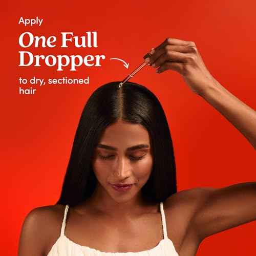 Fable and Mane Hair Oil - HoliRoots Strengthening Serum for Damaged, Frizzy Hair with Ashwagandha, Castor Oil & Scalp Treatment - 1.8FL oz