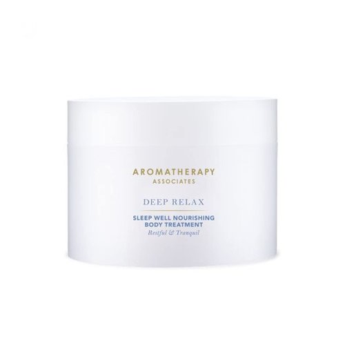 Aromatherapy Associates Deep Relax Body Treatment. Nourishing Body Cream for Soothed and Supple Skin. Made with Vetivert, Chamomile and Sandalwood Essential Oils (6.76 oz)