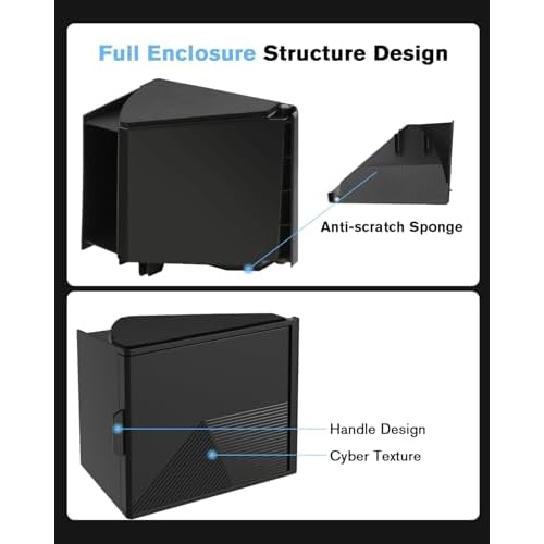 Upgraded For Tesla Cybertruck 2PCS Door Built-in Hidden Storage Organizer, Full Surround Design Protect Interior, Magnetic Swing Open Lid, Mini Car Door Garbage Can - Premium Texture & ABS Material