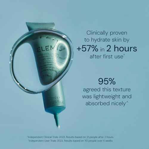 Elemis Pro-Collagen Skin Protection Fluid SPF 50 | Hydrating Face Sunscreen | Lightweight & Fast-Absorbing | 40ml