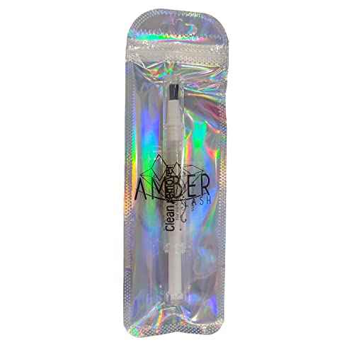 Amber Lash Clean Remover Eyelash Extension Remover Gel Brush Pen, for Professionals, Mess-Free, Percision Control Lash Glue Remover