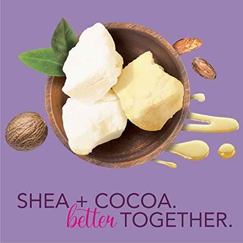 Jergens Shea and Cocoa Whipped Body Butter Lotion, Tone Enriching Hand And Body Lotion for Dry Skin, with Vitamins B3 & E, 8.5 Oz