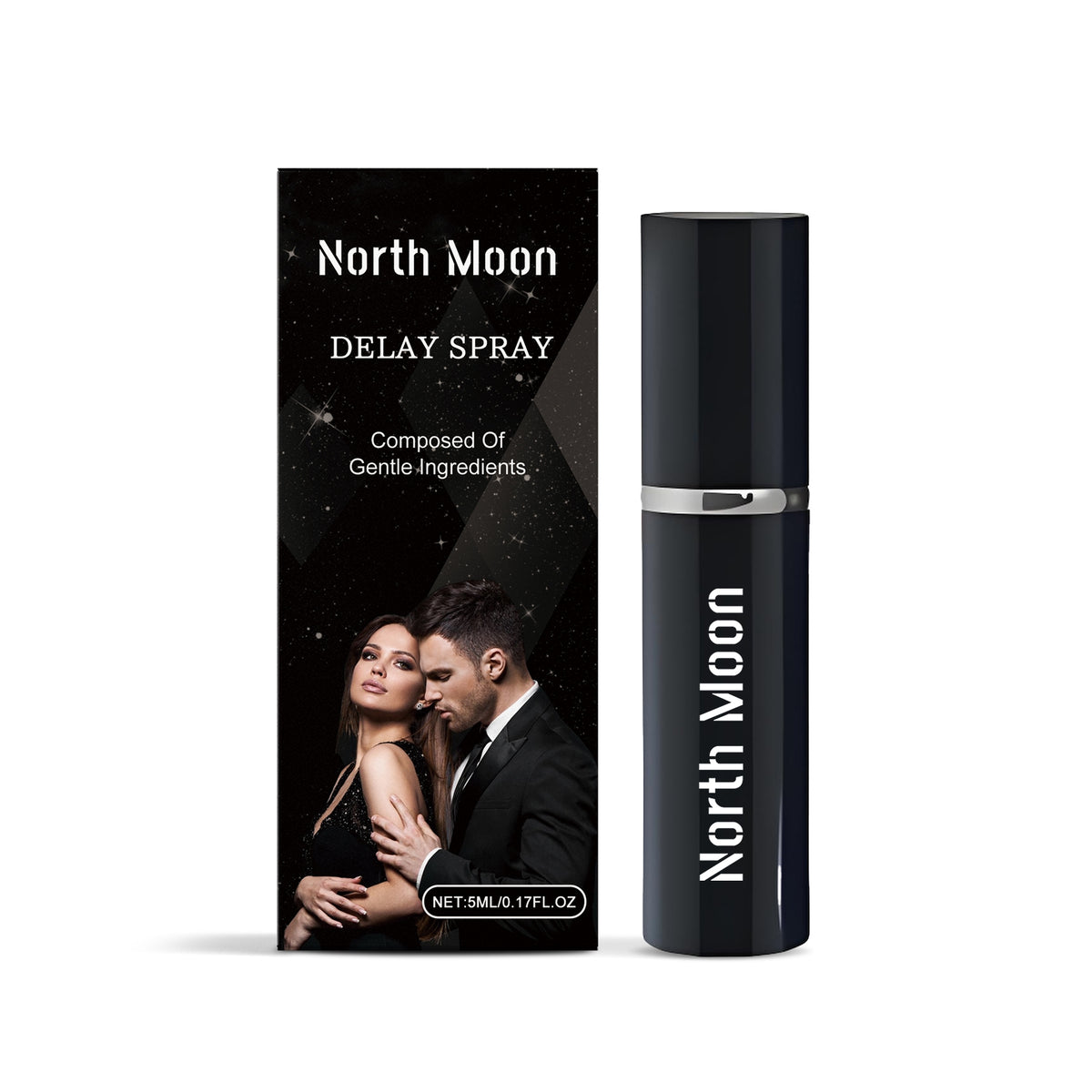Men's Delayed Spray - Skin Care Body Mist with Turmeric & Ginseng, 5ml
