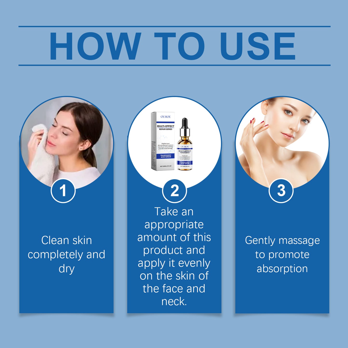 Brightening Facial Essence - 30ml Dark Spot Corrector & Skin Repair Serum