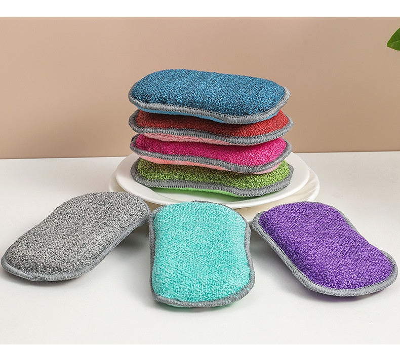 Microfiber Kitchen Dishwashing Sponge Mop - Thick, Absorbent Cleaning Tool