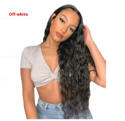 Women's Curly Synthetic Wig with Multiple Color Options - African Fashion Style