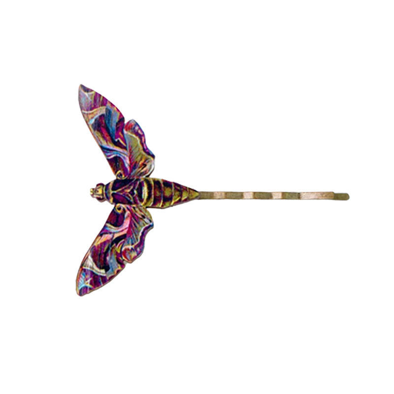 Wooden Butterfly Hair Clip - Animal Design
