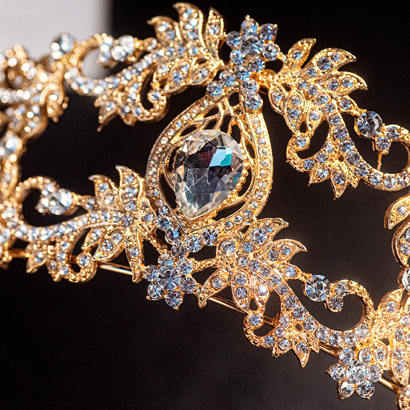 Crystal Wedding Crown - Alloy Tiara
