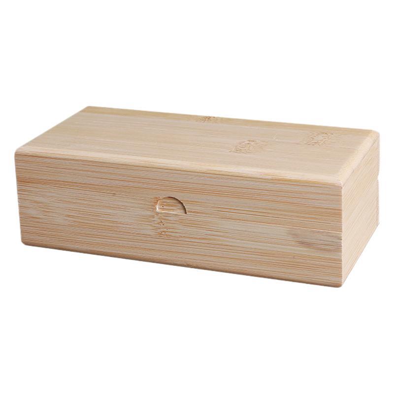 Wooden Glasses Case Storage Box - Creative Household Desk Organizer