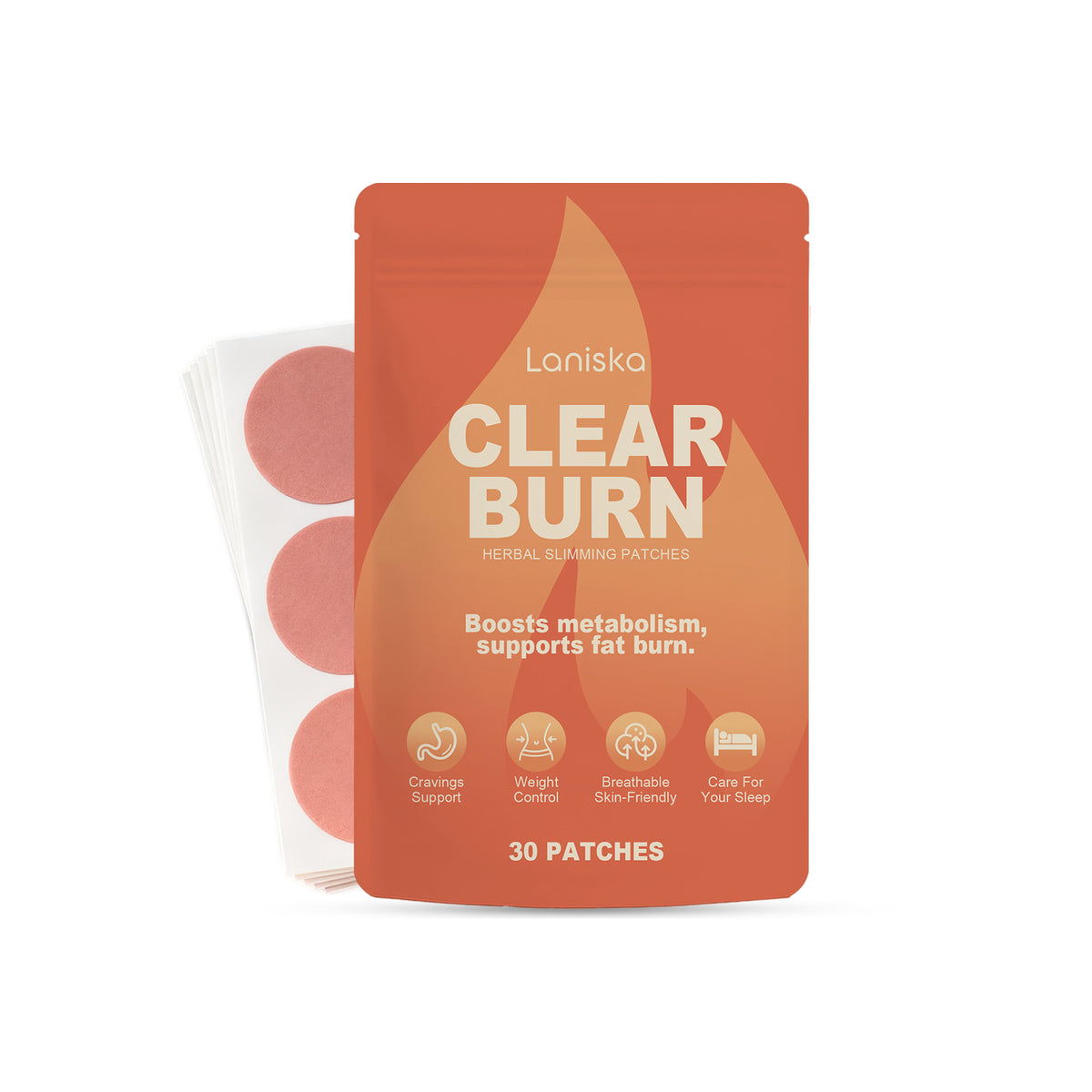 Body Slimming Patches - 30 Count