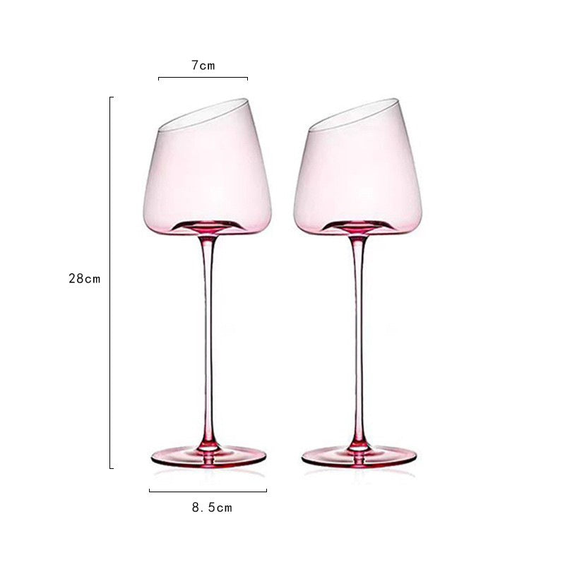 Red Wine Glass Set with Multiple Sizes and Styles - Elegant Home Barware
