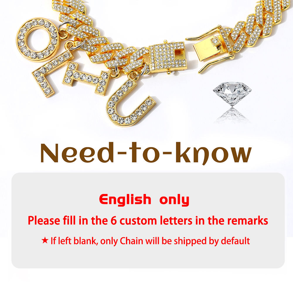 Luxury Alloy Dog Collar - Adjustable Pet Walking Accessory