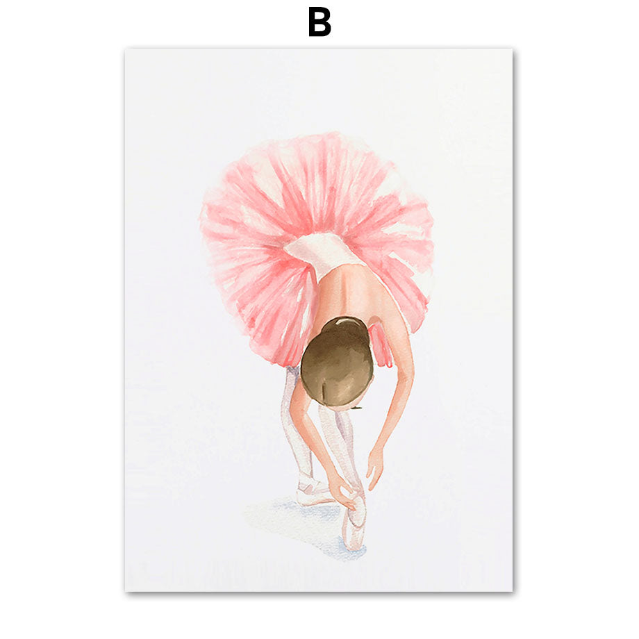 Children's Room Art Canvas Posters - Kids Bedroom Wall Decor
