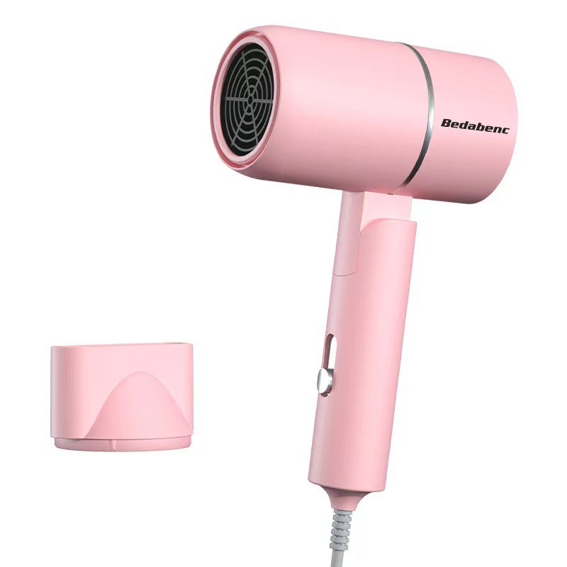 High Power Negative Ion Hair Dryer with Folding Handle and Multiple Settings