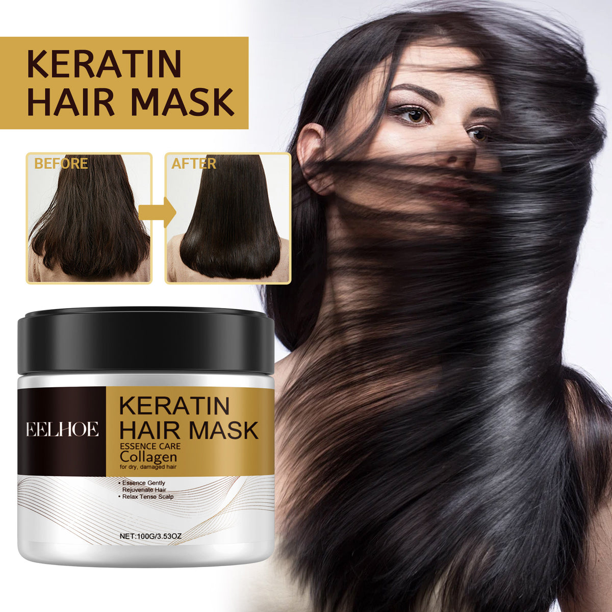 Moisturizing Hair Care Mask - 100g