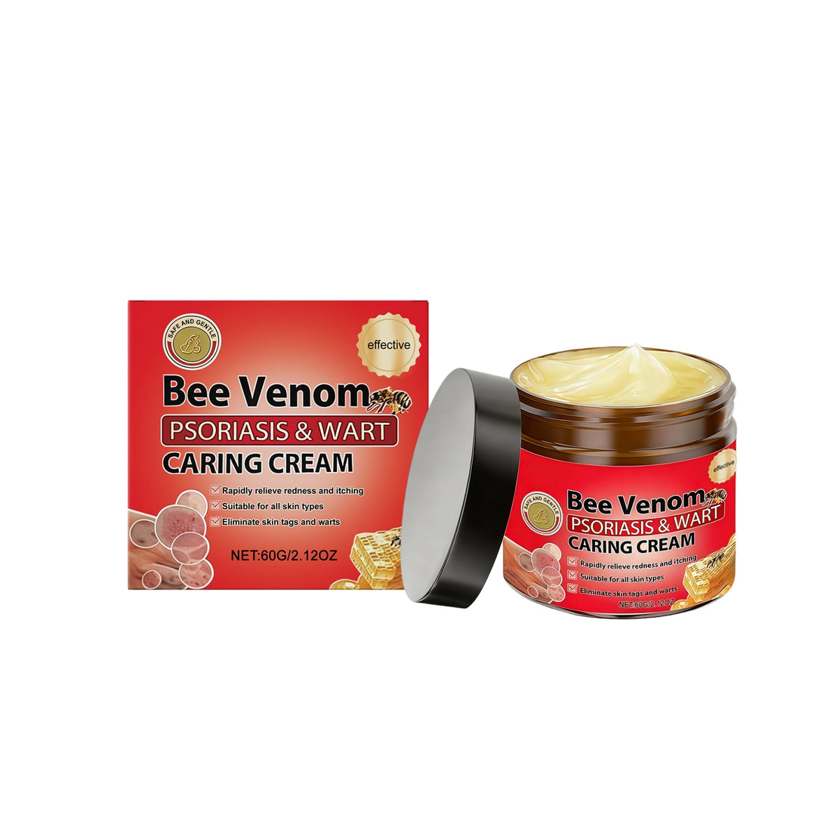 Skin Cleansing Cream with Collagen & Bee Venom - 60G Face Care