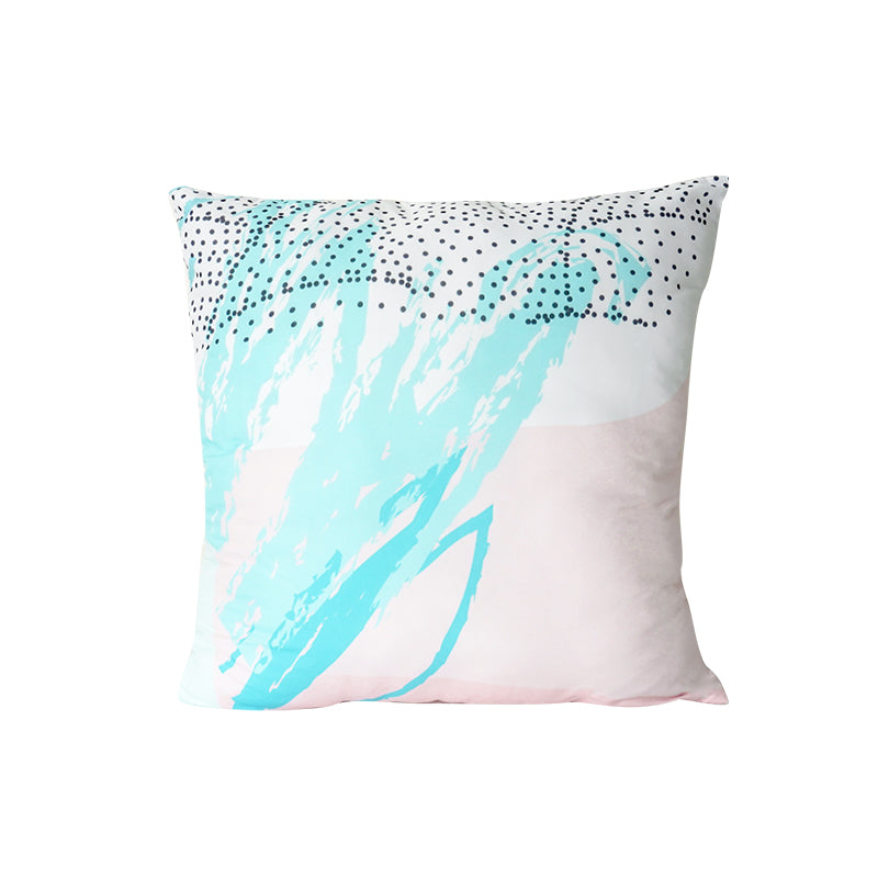 Geometric Decorative Pillowcase Set - Cotton & Polyester Cushion Cover for Living Room