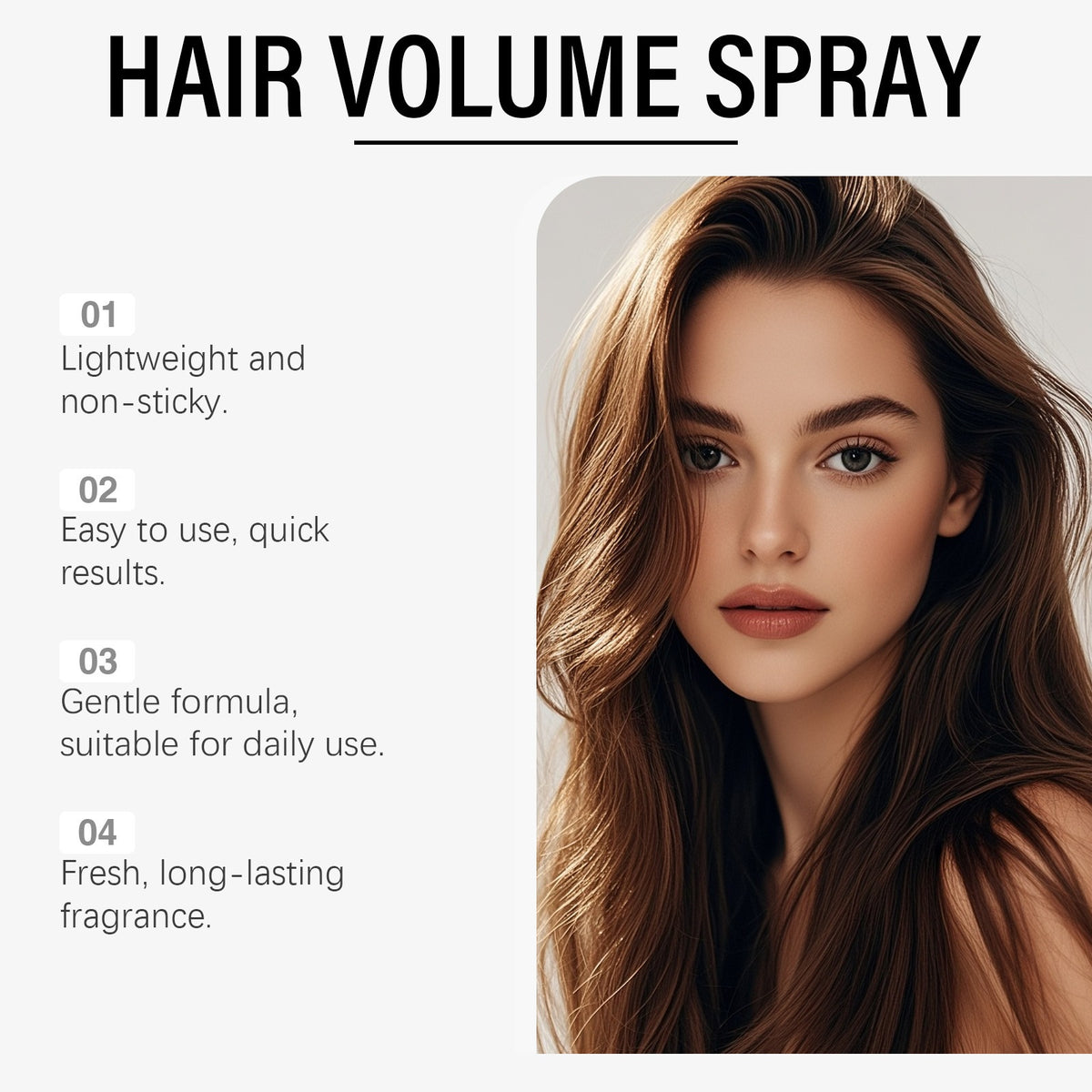 Rosemary Hair Spray 100ml - Fluffy Hair Care & Styling Product