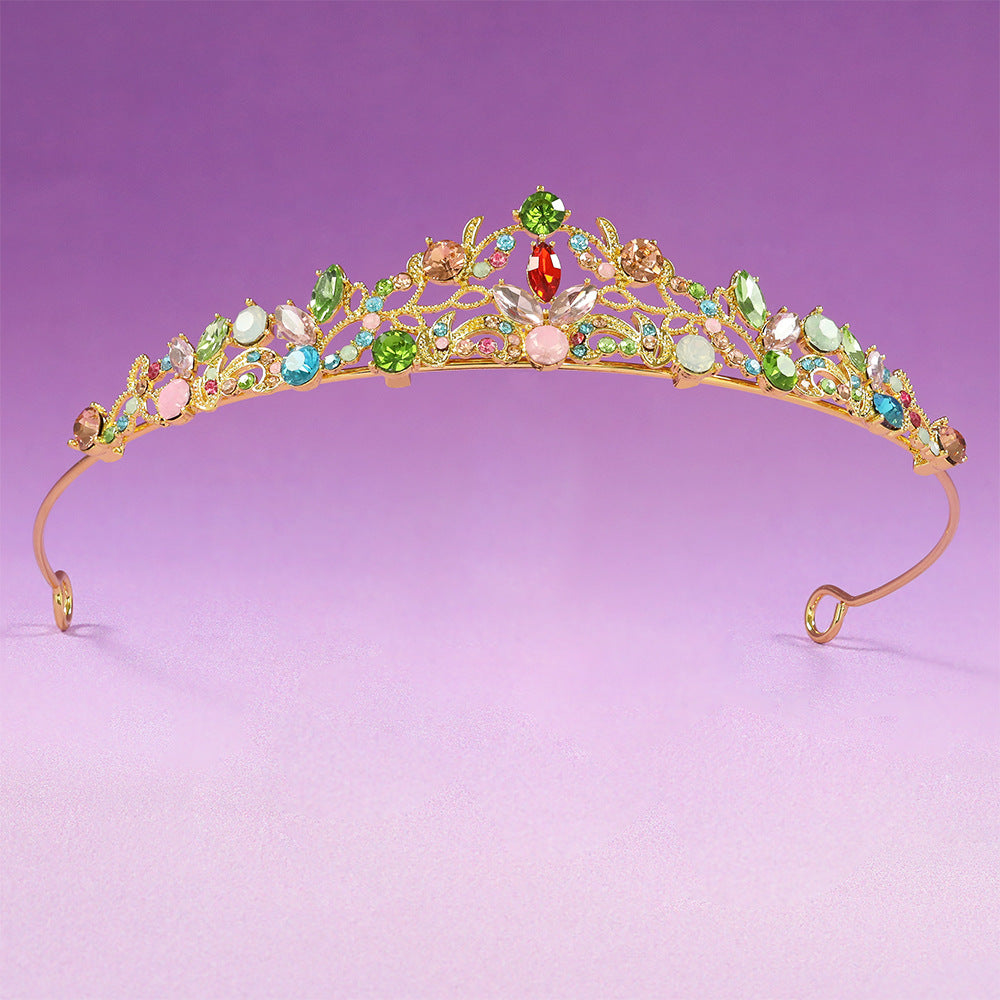 Diamond Crown Hairband - Rhinestone Tiara Headpiece