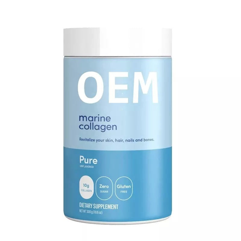 Ocean Collagen Protein Powder - Dried Egg White for Adults, 300g