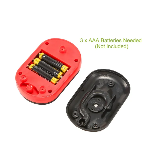 Portable Magnetic Work Light with Hang Hook 27 LEDs for Camping Hiking Emergency - Red