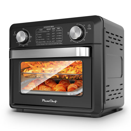 Compact Air Fryer Toaster Oven 11QT, 2 Slice Toast, Countertop Oven,
