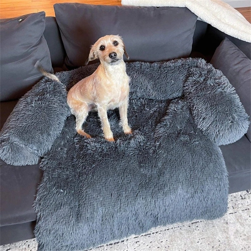 Dog Bed - Soft Cozy Pet Nest for Small, Medium, Large Dogs