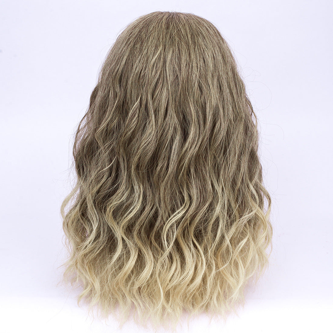 Halloween Cosplay Wig and Beard Set - Medium Length