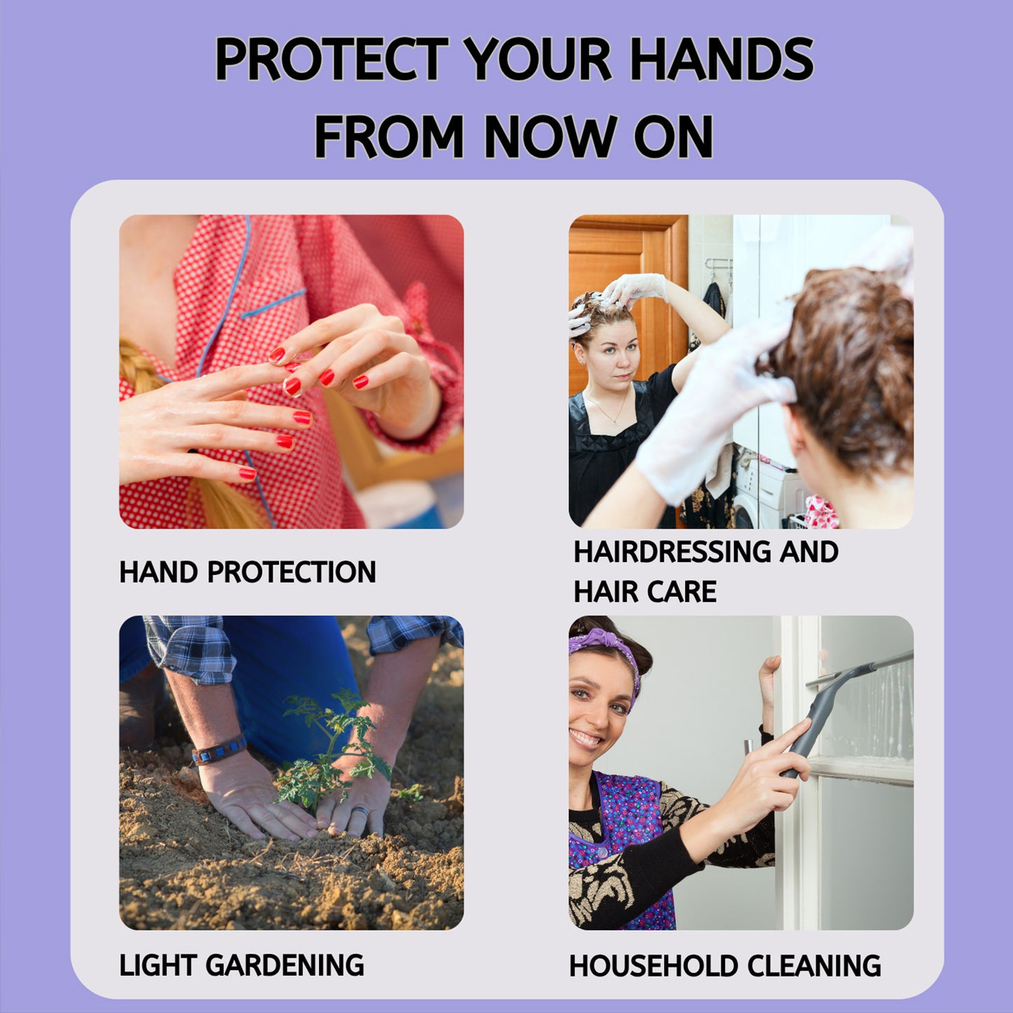 Disposable High Elasticity Powder-Free Nitrile Gloves, Gloves For