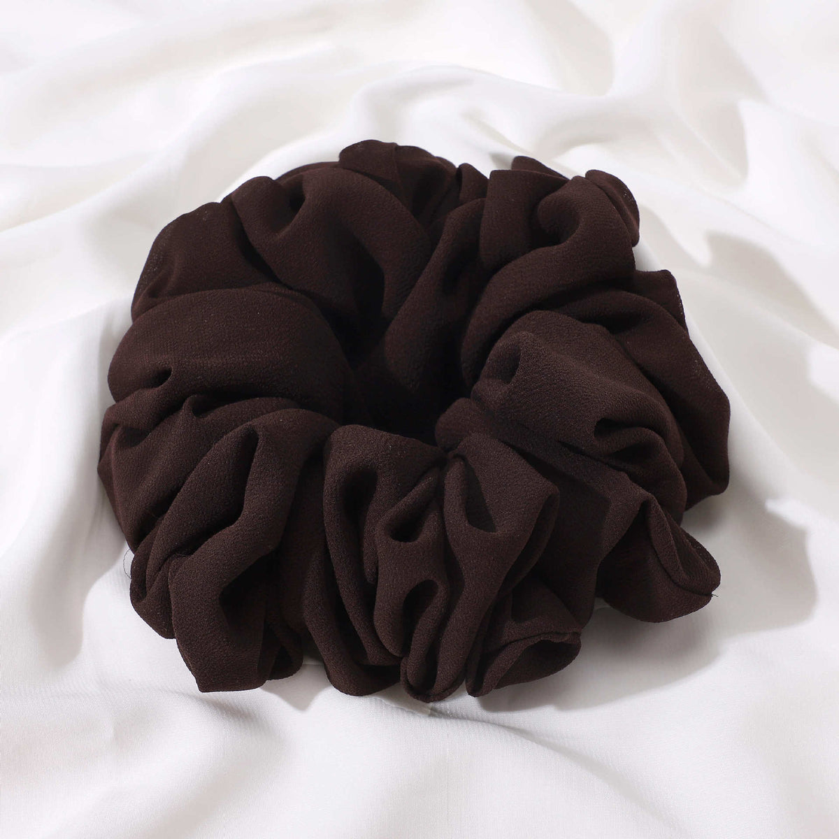 Pearl Chiffon Hair Tie Scrunchie - Multiple Colors