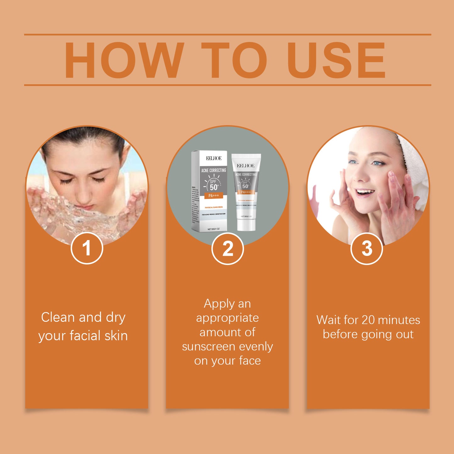 Hydrating Facial Sunscreen - Moisturizing UV Protection & Anti-Aging Care
