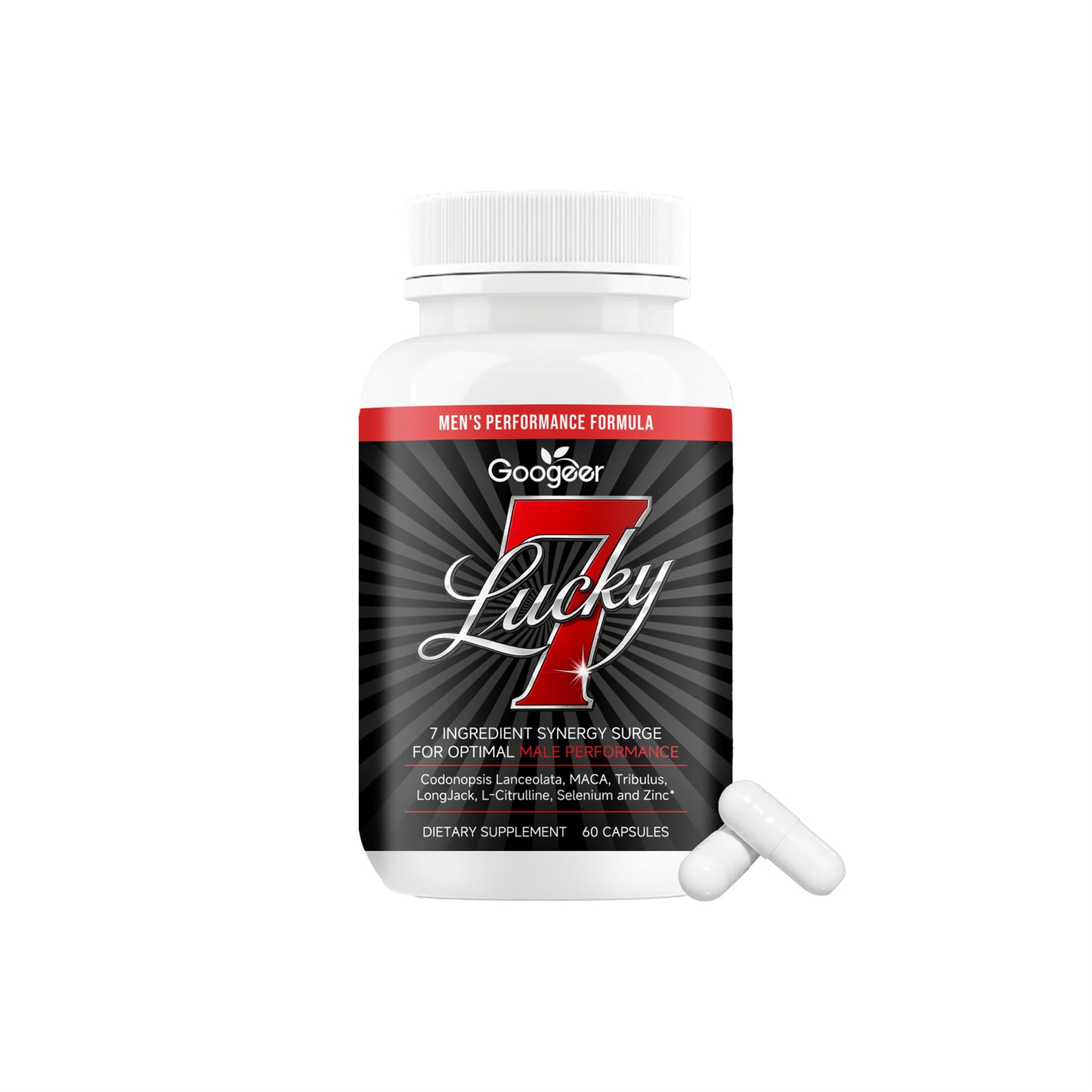 Dietary Supplement with Zinc, Selenium & Maca Extract - 60 Capsules