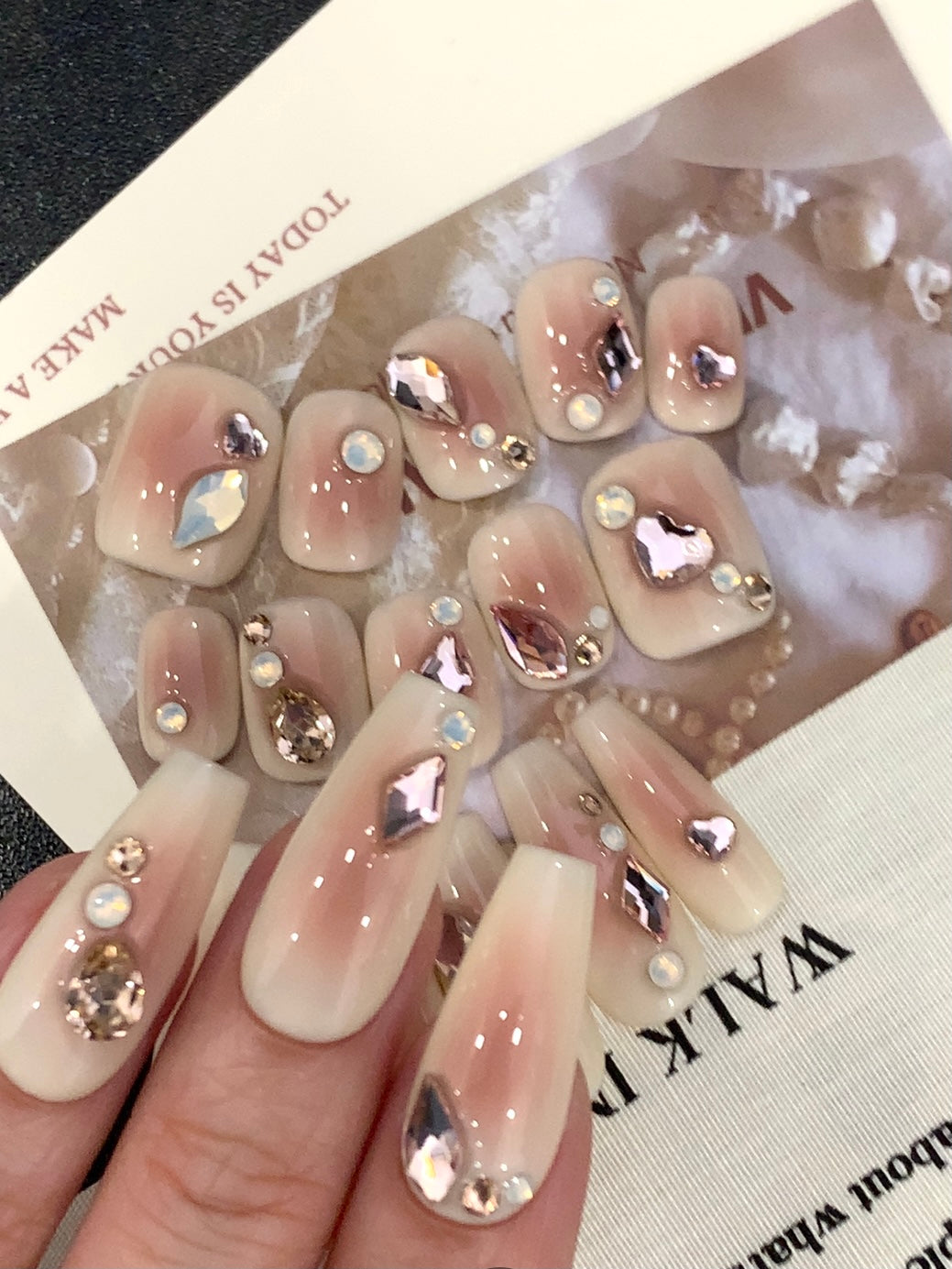 Nail Art Kit for Ladies - Mixed Feelings, Customizable Colors & Styles