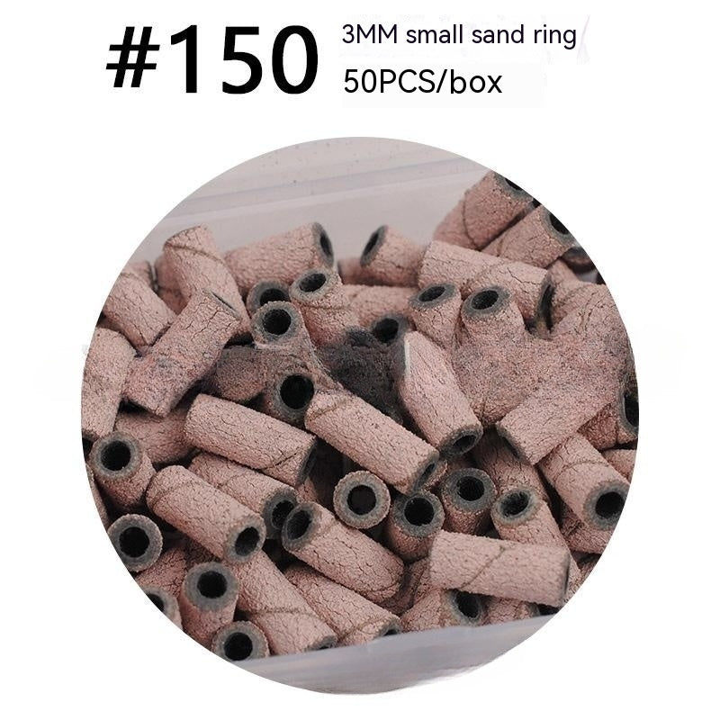 3mm Nail Polishing Sanding Rings - 50Pc Box