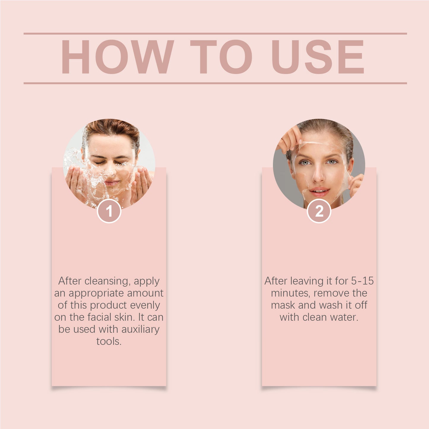 Collagen Tear-Off Facial Mask - Moisturizing & Exfoliating Skin Care