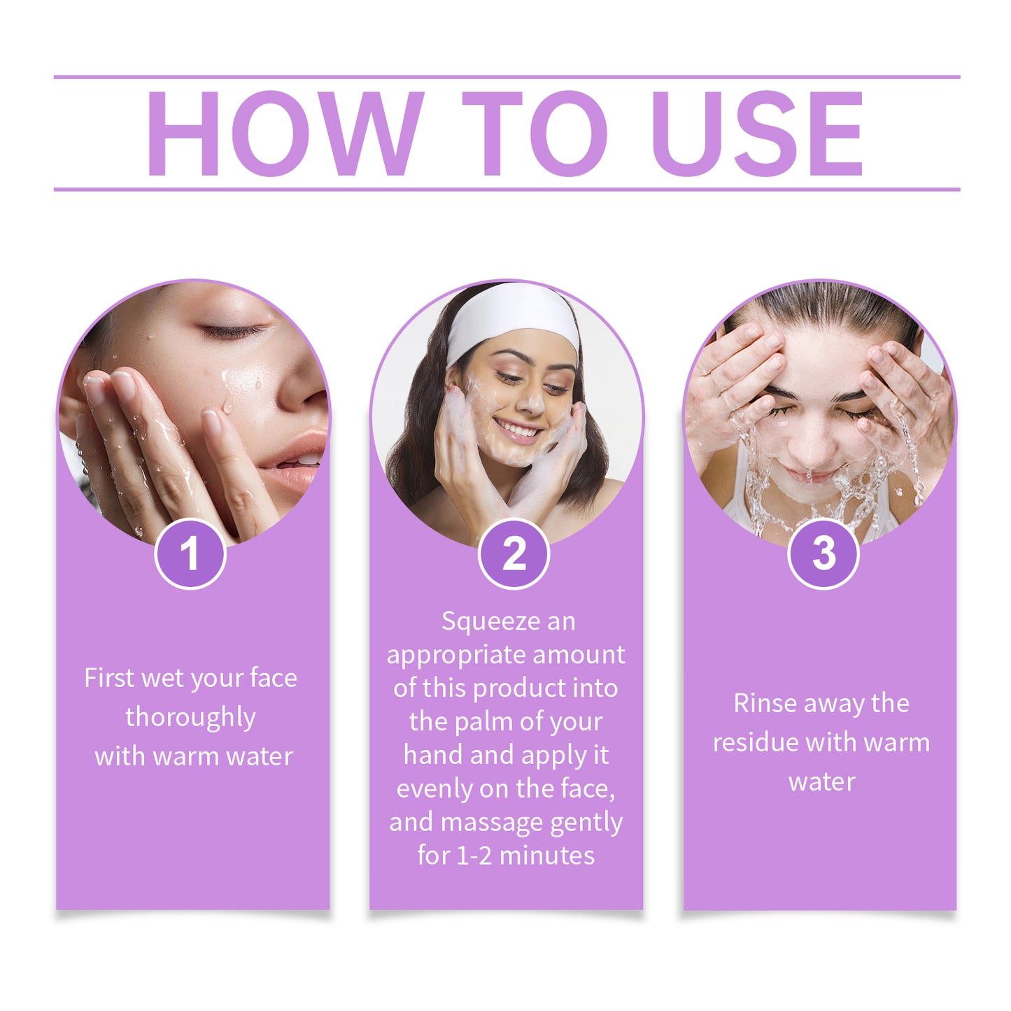 Blueberry Ceramide Facial Cleansing Gel - Hydrating Skin Face Wash