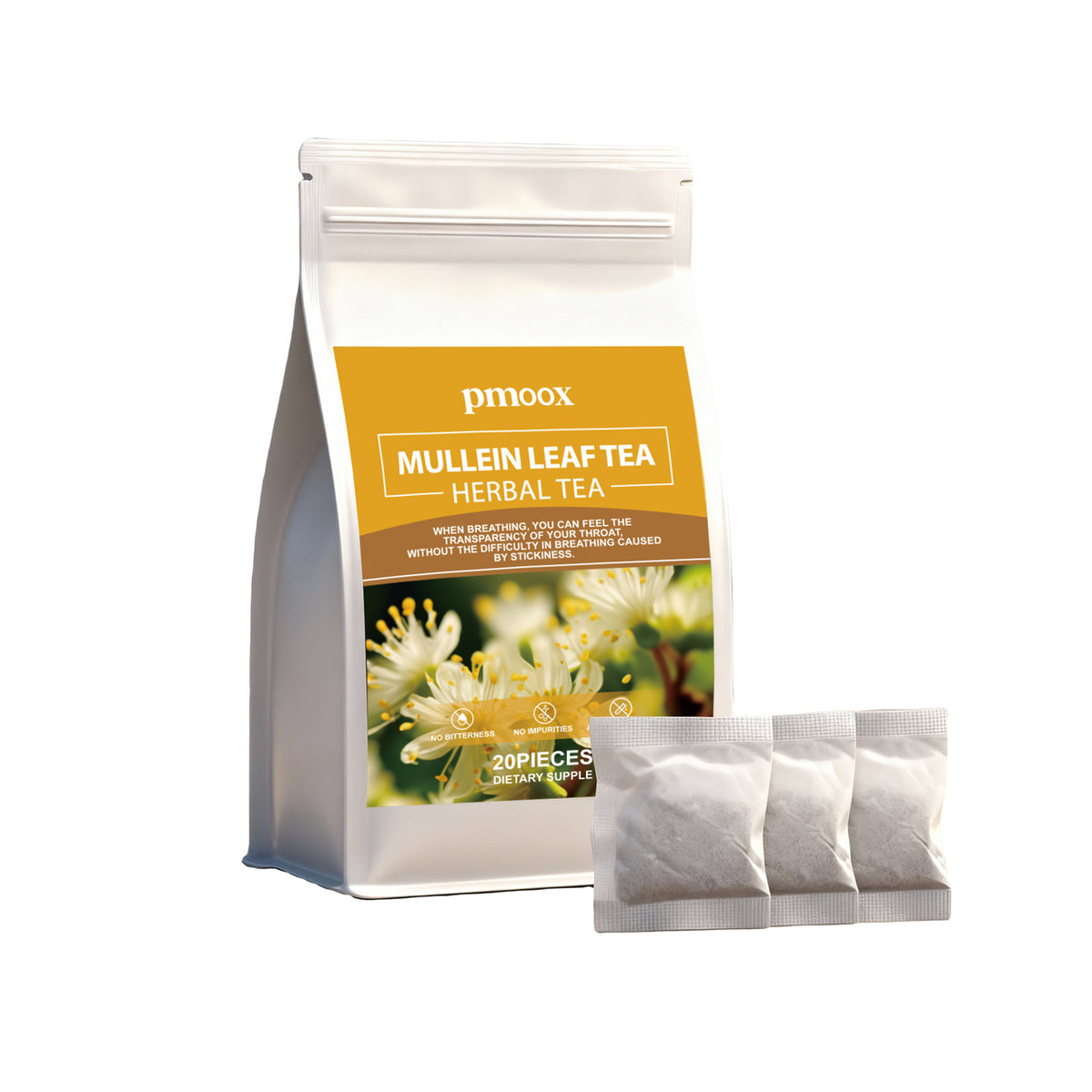 Herbal Tea Bags - Nourishing Erigerontis & Verbena Leaf, 20 Pieces
