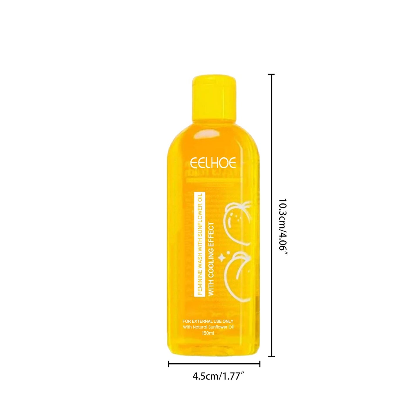 Refreshing Intimate Body Wash - Moisturizing pH Balanced Cleansing Gel