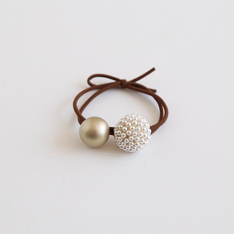 Pearl Beaded Hair Elastic Band - Multiple Styles