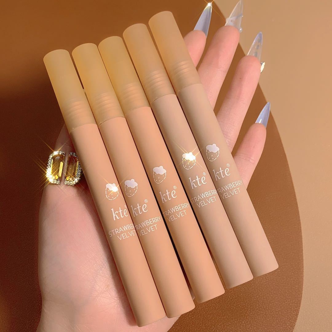Matte Lip Gloss Set - Transparent Velvet Lipstick for Lip Makeup