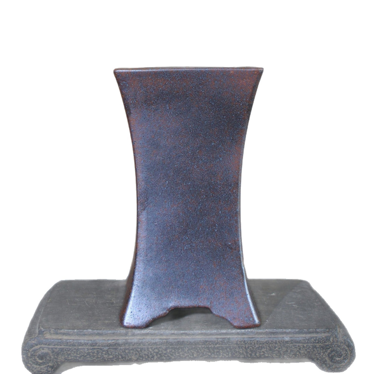 Handmade Ceramic Orchid Pot - Yixing Clay Garden Flower Vase 13x22.5cm