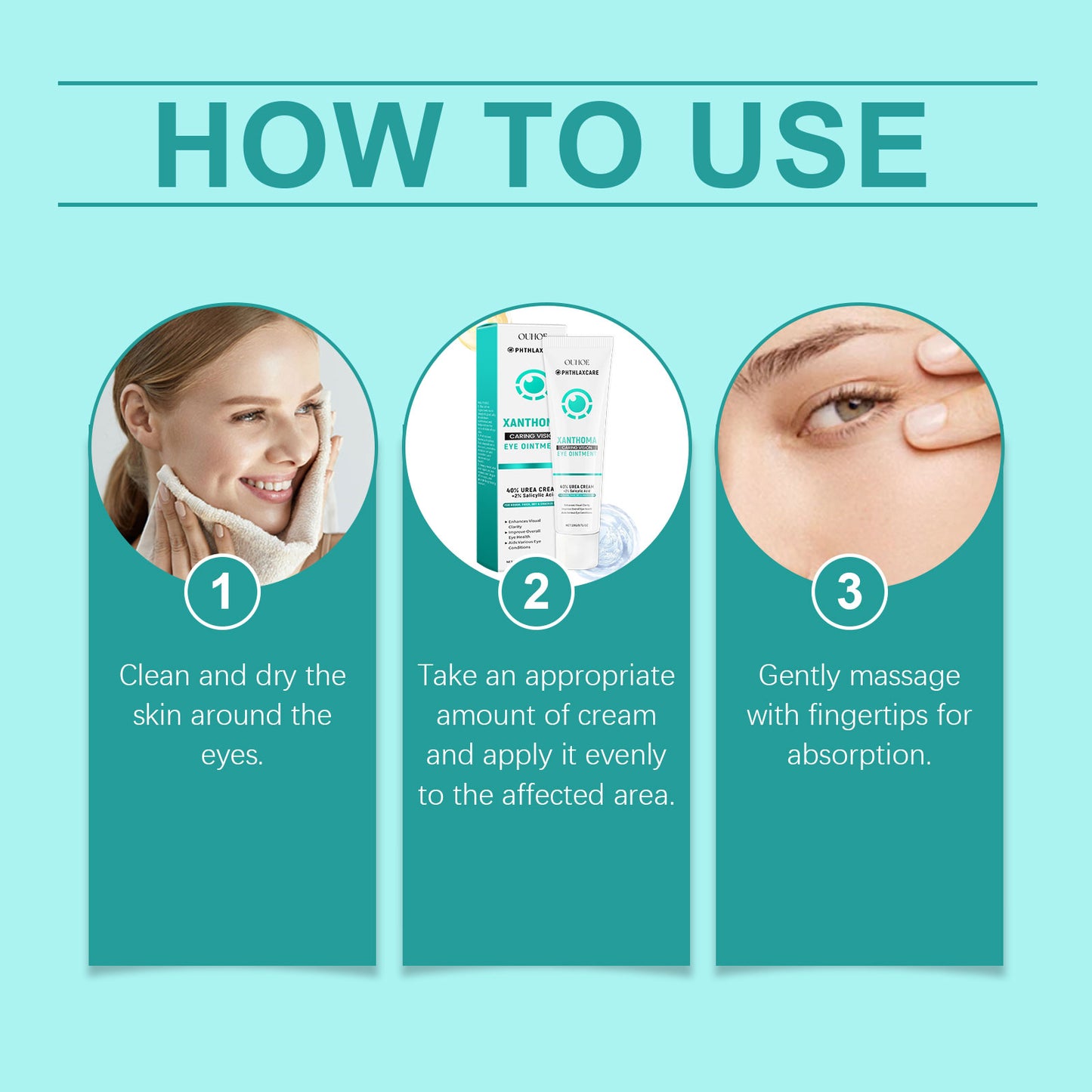 Soothing Eye Cream with Chamomile Extract - Moisturizing & Repairing Formula