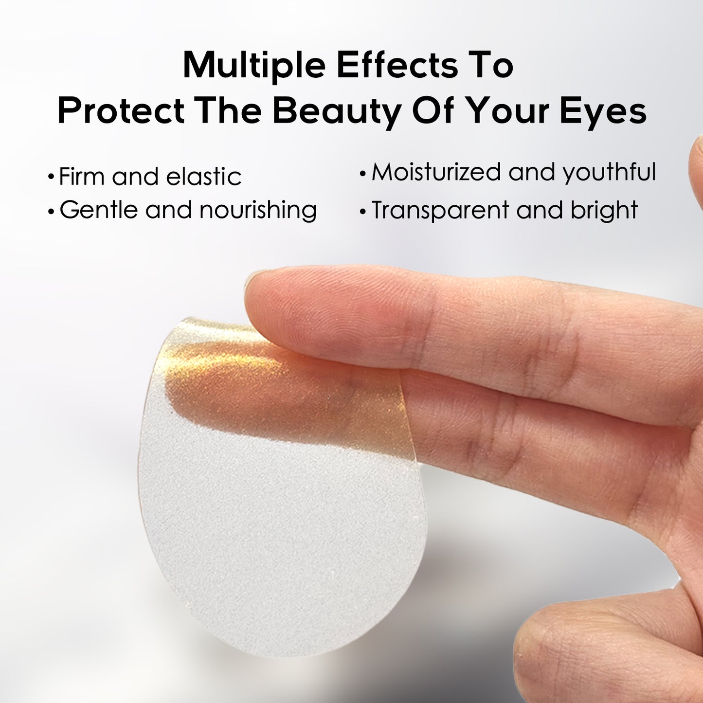 Golden Peptide Collagen Eye Mask Patches - 60PCS Hydrating Skincare