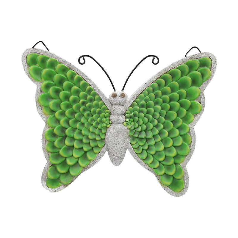 Butterfly Succulent Tree Hanging Ornament for Garden & Outdoor Decor