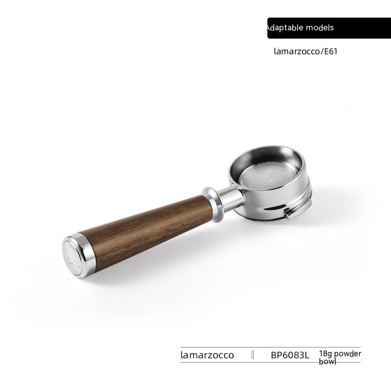 Coffee Maker Handle Accessories Set for Delonghi & More - Walnut Finish