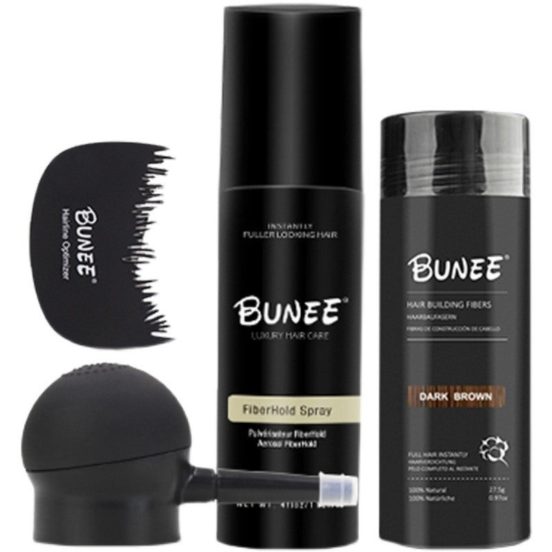 Dense Hair Fiber Powder - Hair Building & Shaping Kit